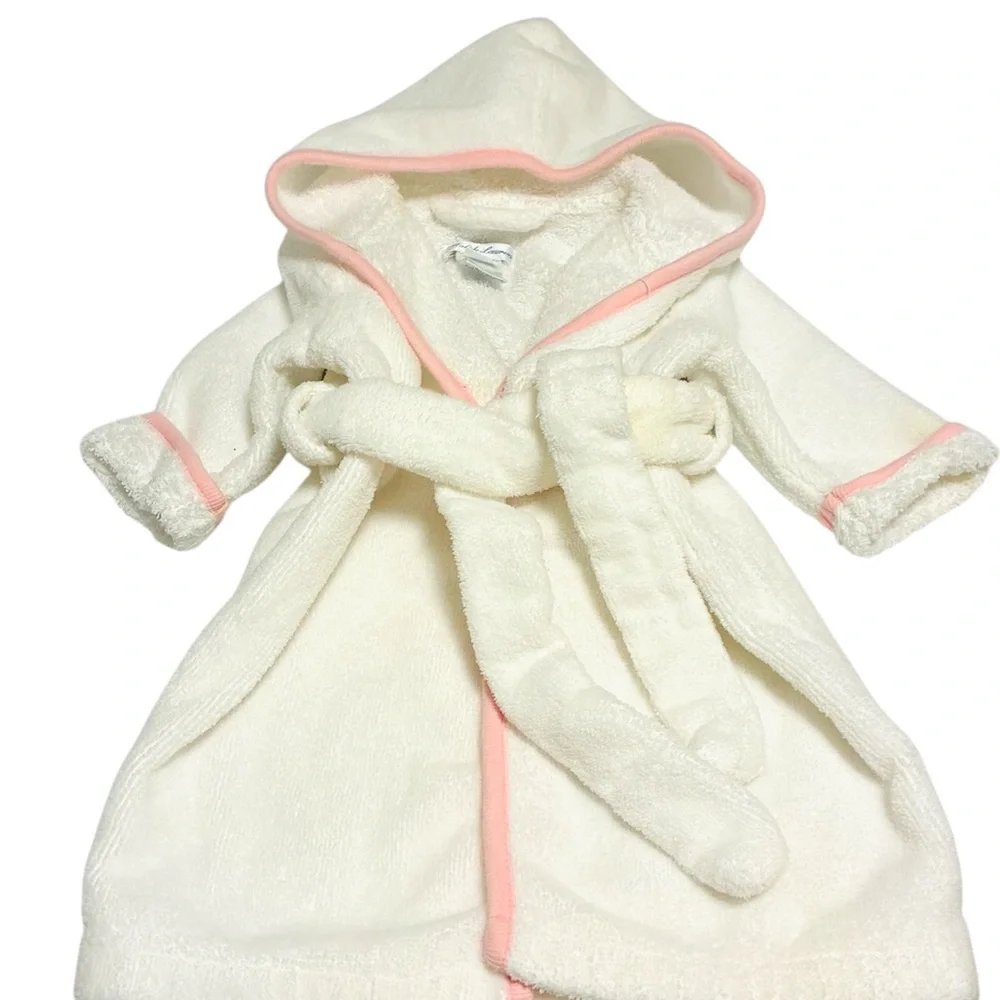 Cotton Terry bathrobe Baby 0-6 Months - Picture 1 of 1